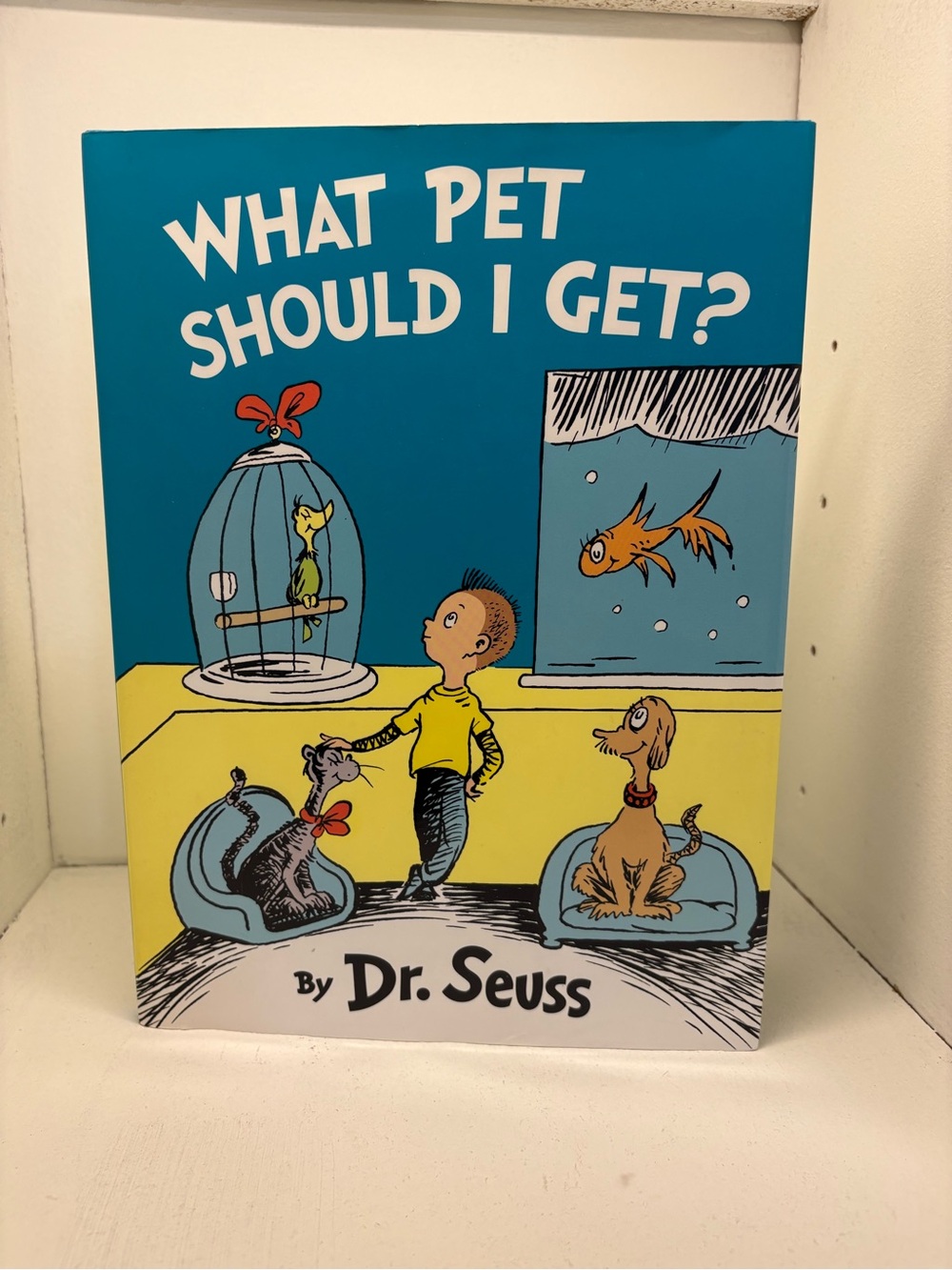 Dr. Seuss What Pet Should I Get? 2015 First Edition Hardcover Dust Jacket
